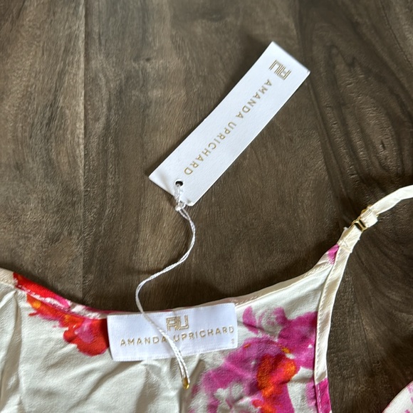 *nwt* Floral Silk Dress - Picture 3 of 8